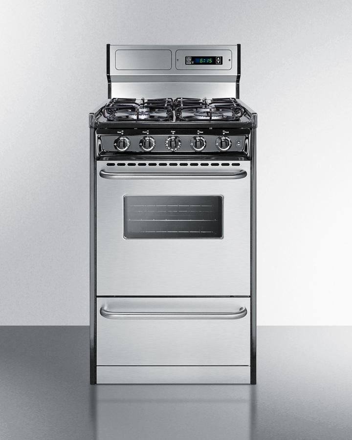 20" Free Standing Gas Range
