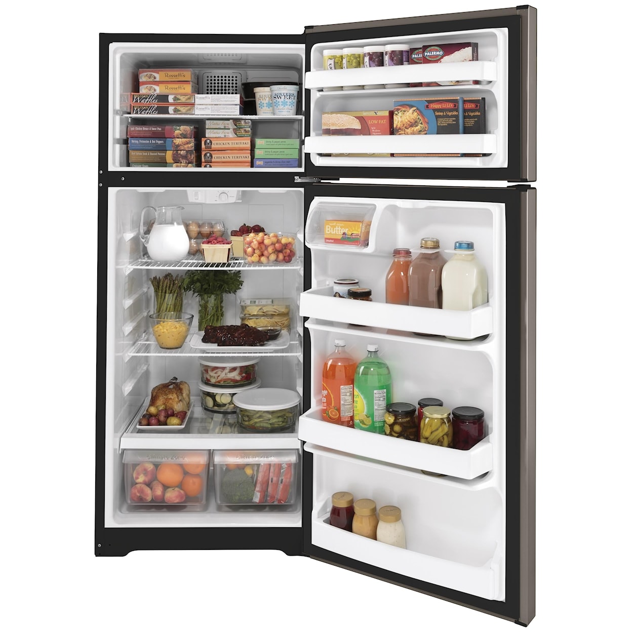 GE Appliances Refrigerators Top Freezer Freestanding Refrigerator