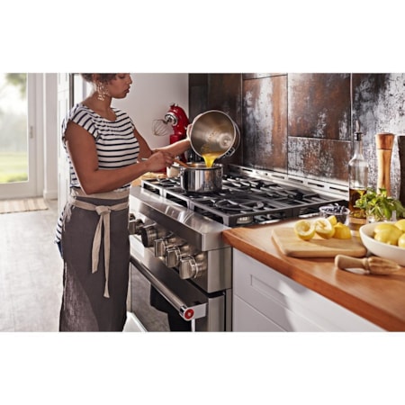 KitchenAid Professional Gas Range