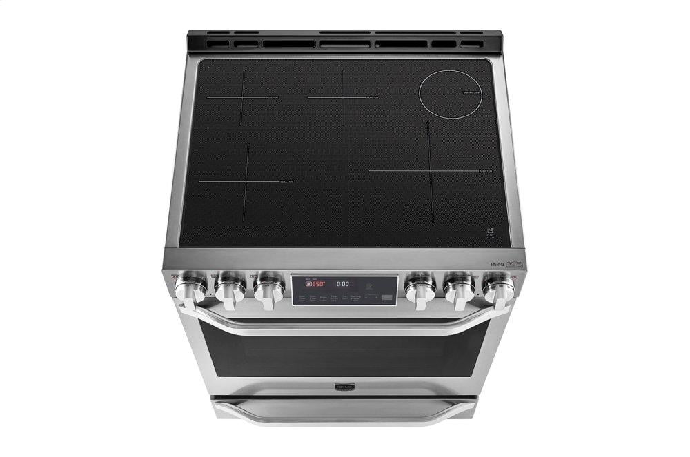 LG Appliances LSIS3018SS LG STUDIO 6.3 cu. ft. Induction Slidein Range