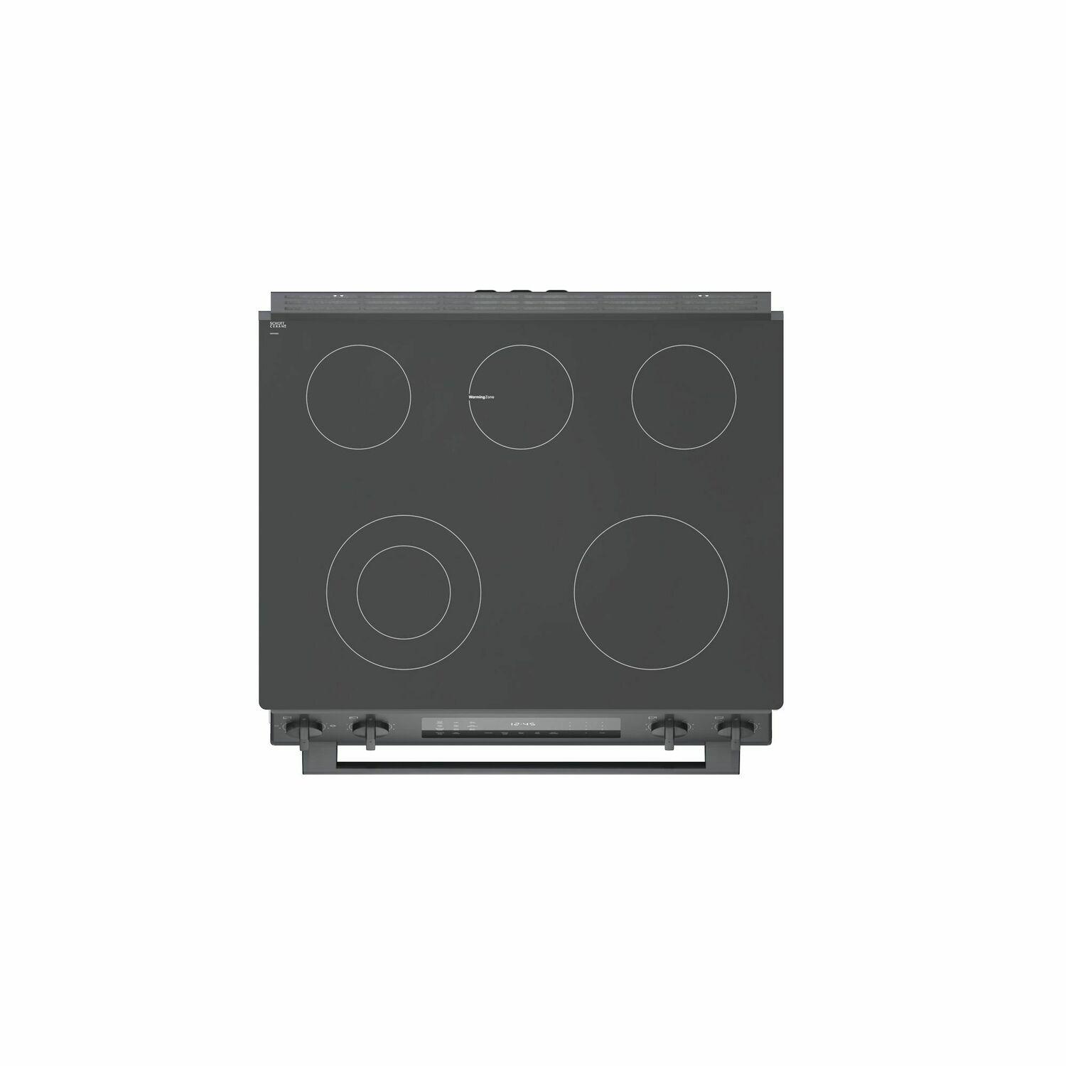 Bosch HEI8046U 800 Series Electric Slidein Range 30'' Black Stainless