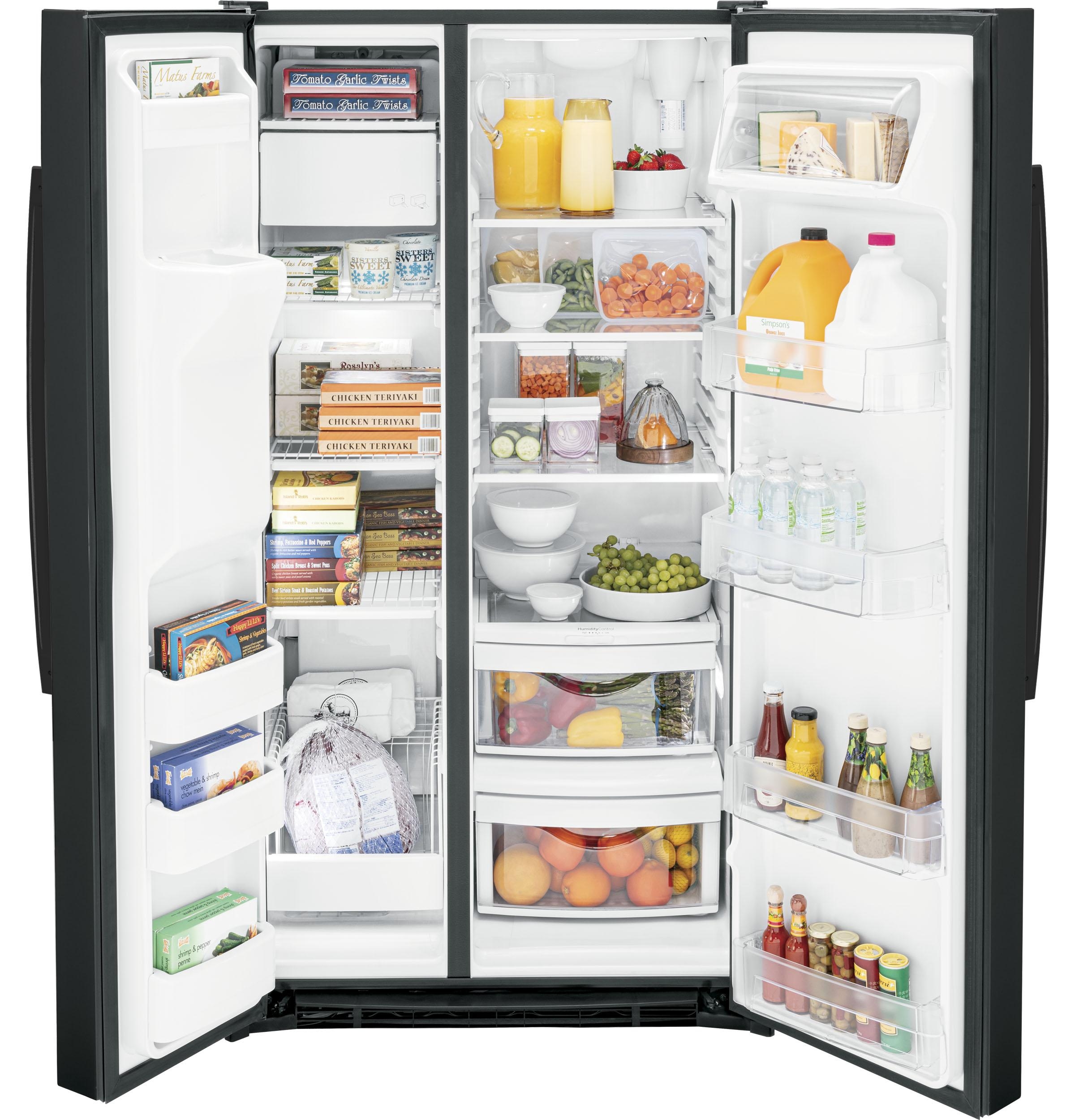 GE Appliances Refrigerators Side By Side Freestanding Refrigerator