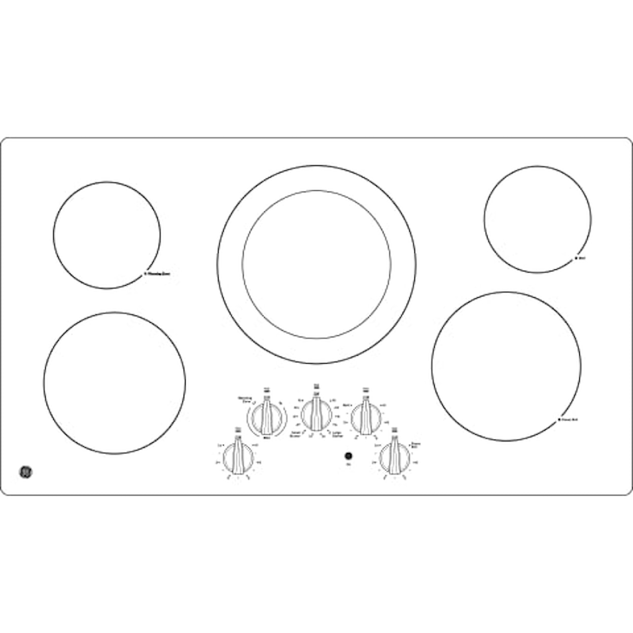 GE Appliances Electric Ranges Cooktop