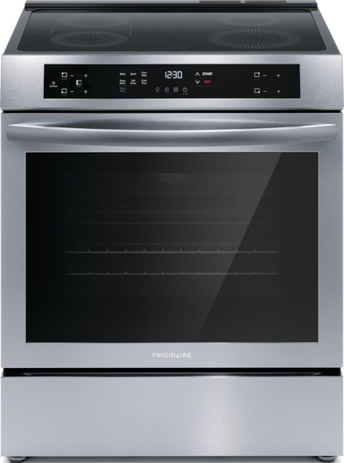 30" Front Control Induction Range With Convection Bake