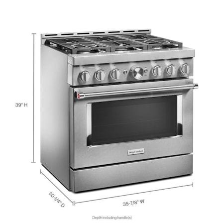 KitchenAid Professional Gas Range