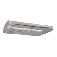 Broan(R) Elite 30-Inch Convertible Under-Cabinet Range Hood, Stainless Steel, 375 Max Blower Cfm