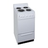 Premier Appliances Electric Ranges 20" Freestanding Coil Electric Range