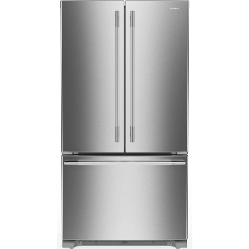 20 Cu. Ft. 36-Inch Counter-Depth French Door Refrigerator With Internal Water Dispenser