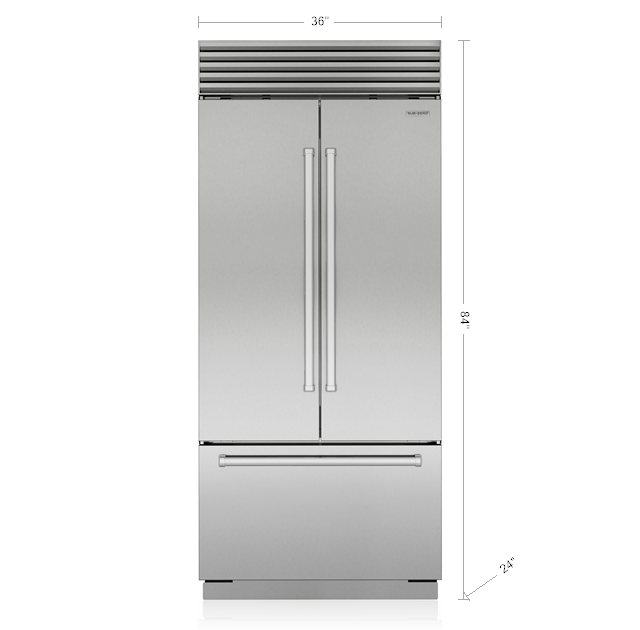 French Door Built In Refrigerator