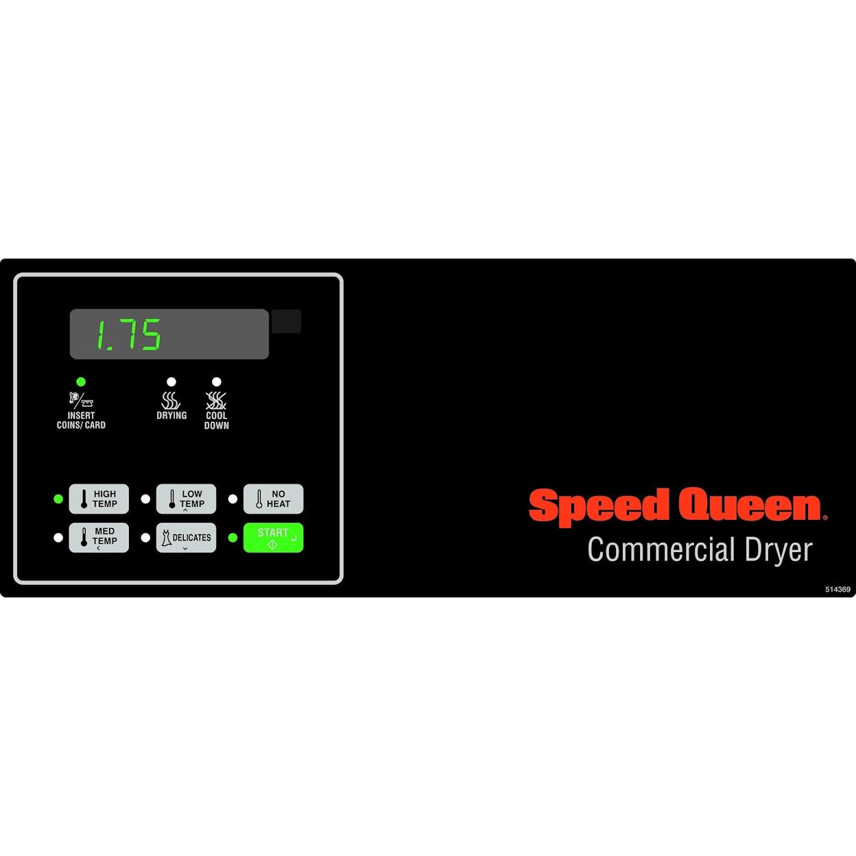 Speed Queen Laundry Commercial Dryer