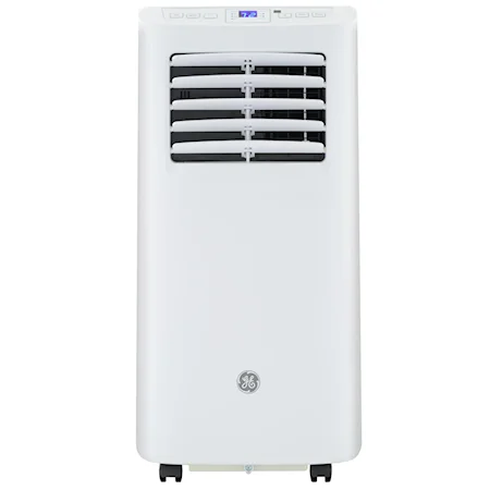 Ge(R) 5,100 Btu Portable Air Conditioner With Dehumidifier And Remote, White