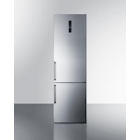 24" Wide Built-in Bottom Freezer Refrigerator With Icemaker