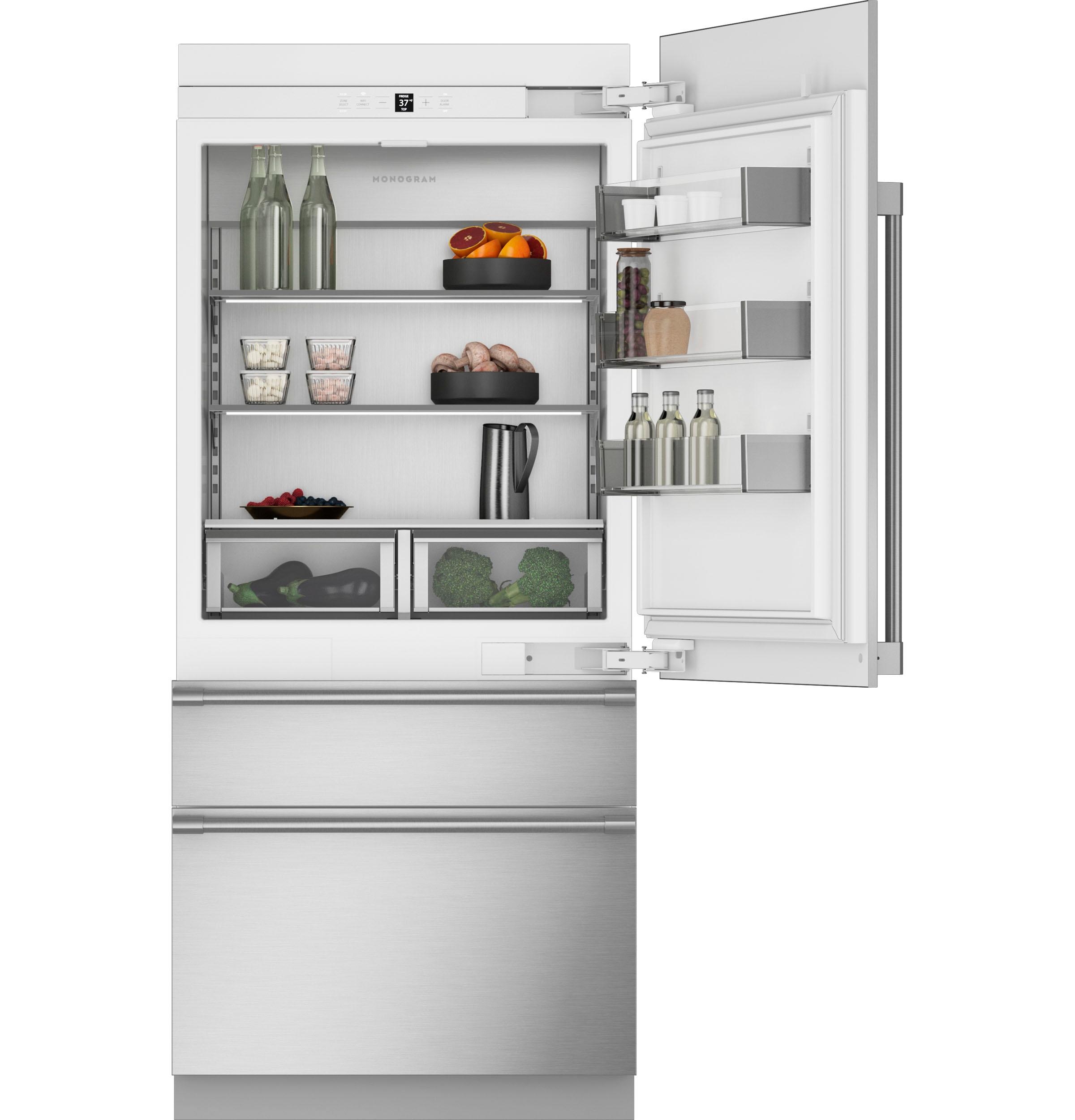 Monogram Refrigerators Bottom Freezer Built In Refrigerator
