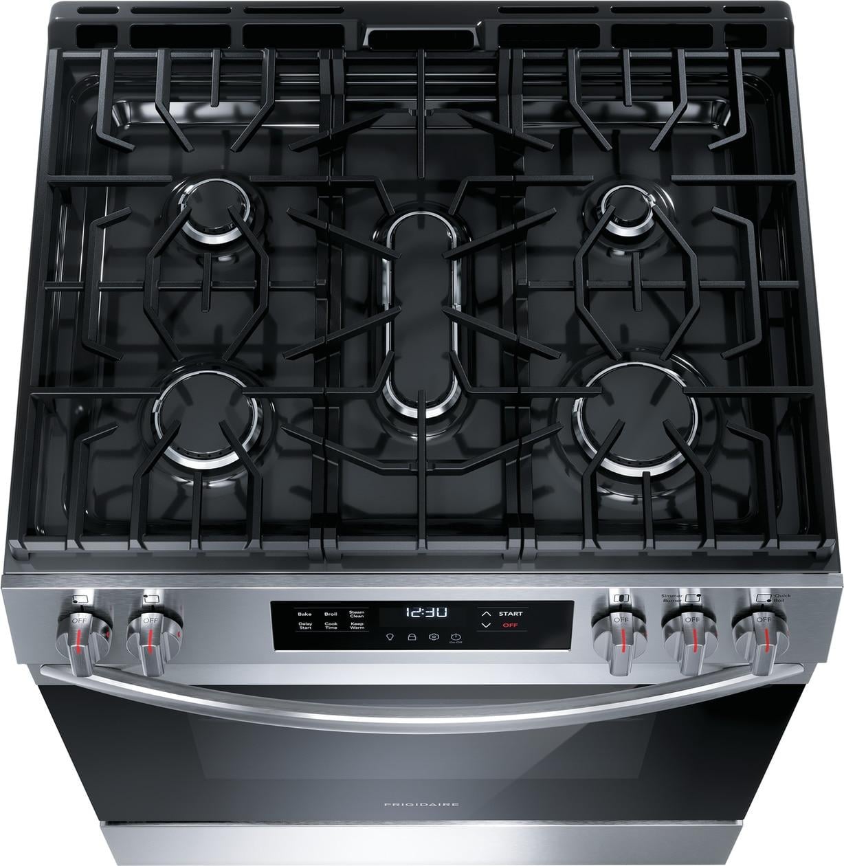 Frigidaire FCFG3062AS Frigidaire 30" Front Control Gas Range with Quick