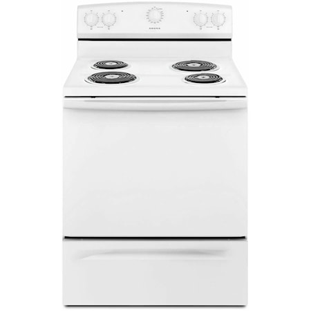 30" Freestanding Coil Electric Range