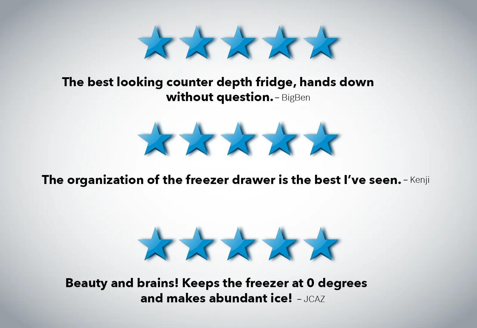 French Door Freestanding Refrigerator