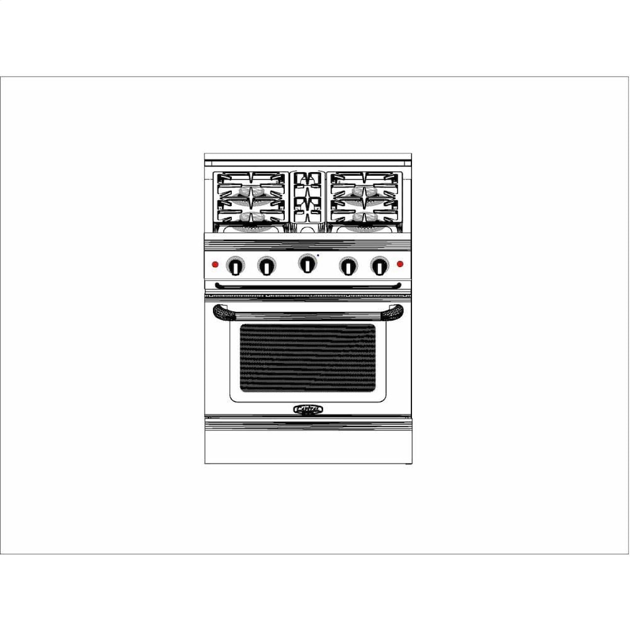 Capital Gas Ranges Professional Gas Range