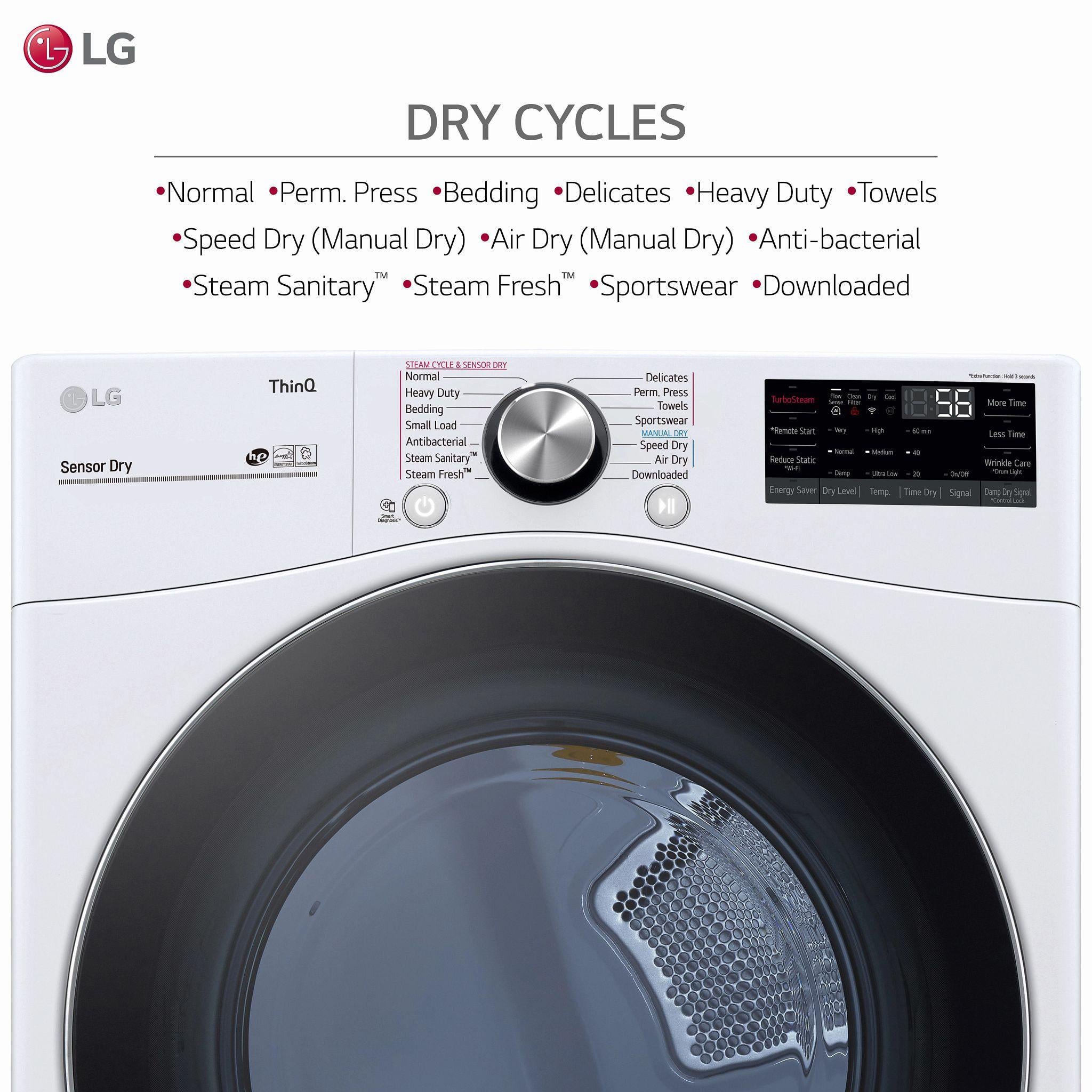 LG Laundry Front Load Electric Dryer