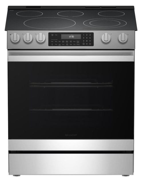 Sharp Appliances 30 In. Electric Convection Slide-in Range with Air Fry