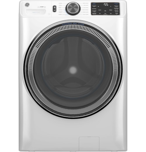 Ge® Energy Star® 5.0 Cu. Ft. Capacity Smart Front Load Steam Washer With Smartdispense™ Ultrafresh Vent System With Odorblock™ And Steam