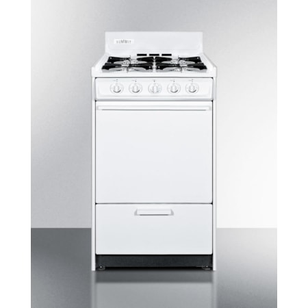 20" Free Standing Gas Range