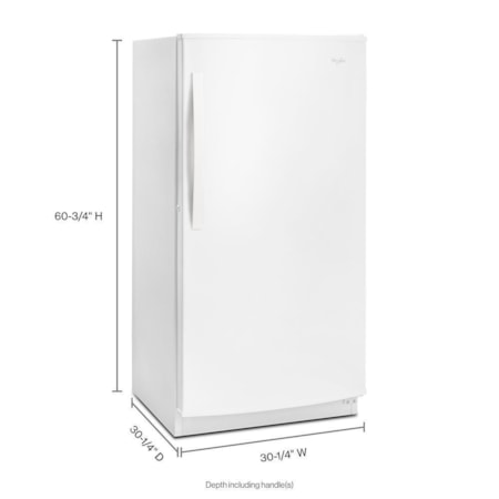 Whirlpool Upright Freezer