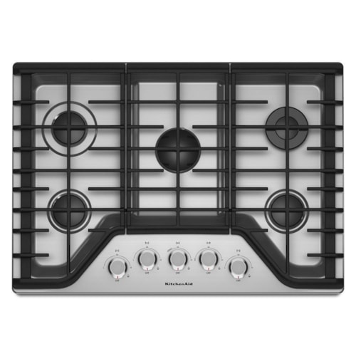 KitchenAid 30" 5-Burner Gas Cooktop