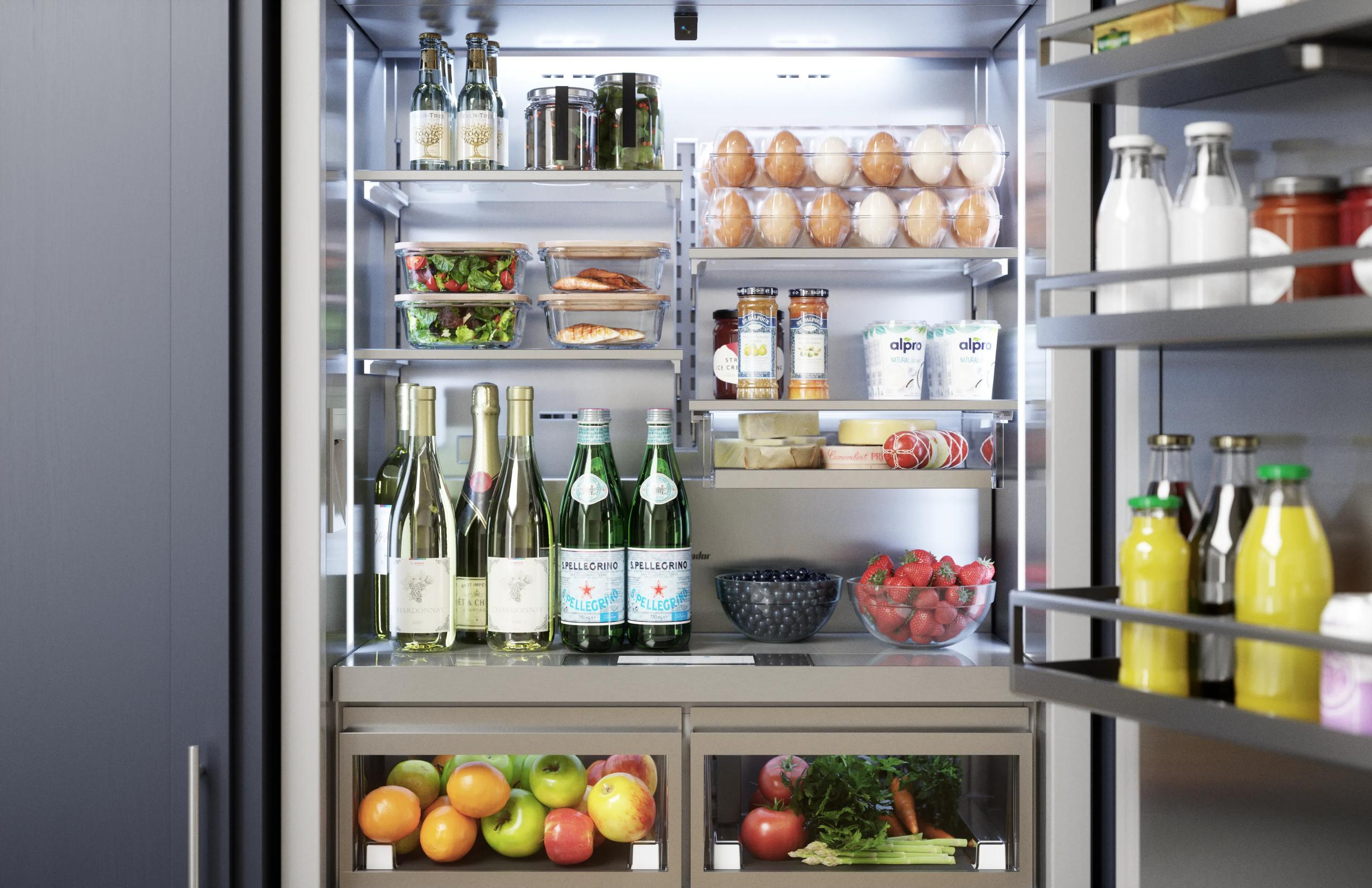 Bottom Freezer Built In Refrigerator