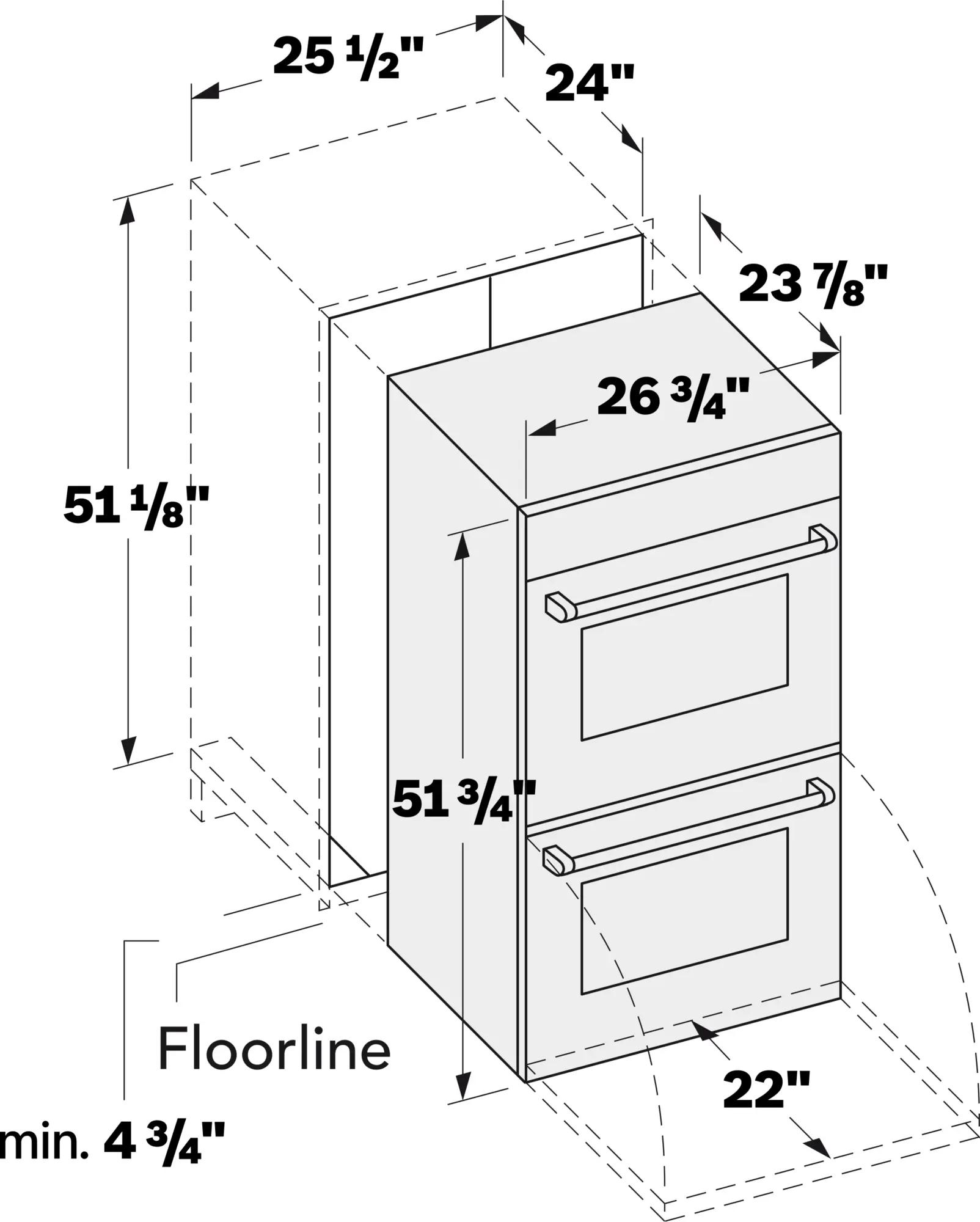 Double Wall Electric Oven