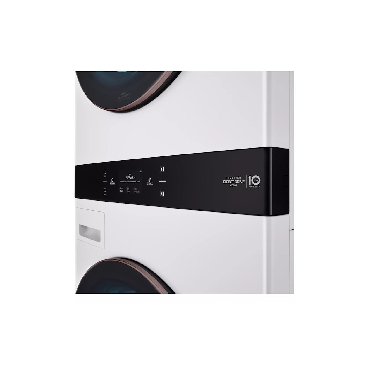 LG Appliances Laundry Combination Washer Electric Dryer