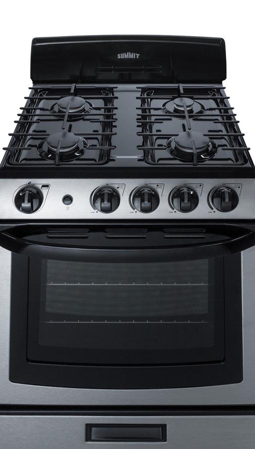 24" Free Standing Gas Range
