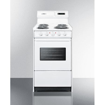 20" Freestanding Coil Electric Range