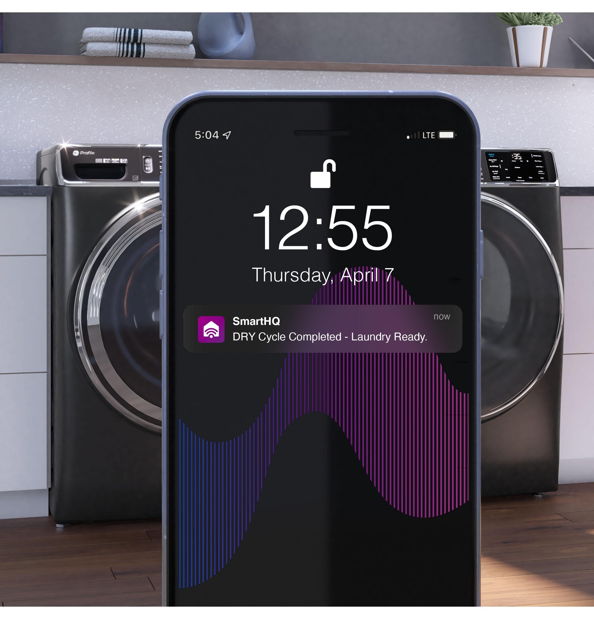 GE Appliances Laundry Front Load Electric Dryer