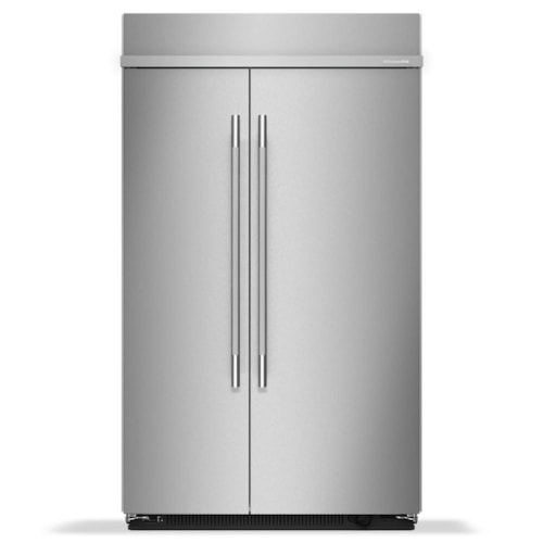 48" Built-In Side-By-Side Refrigerator With Platinum Interior