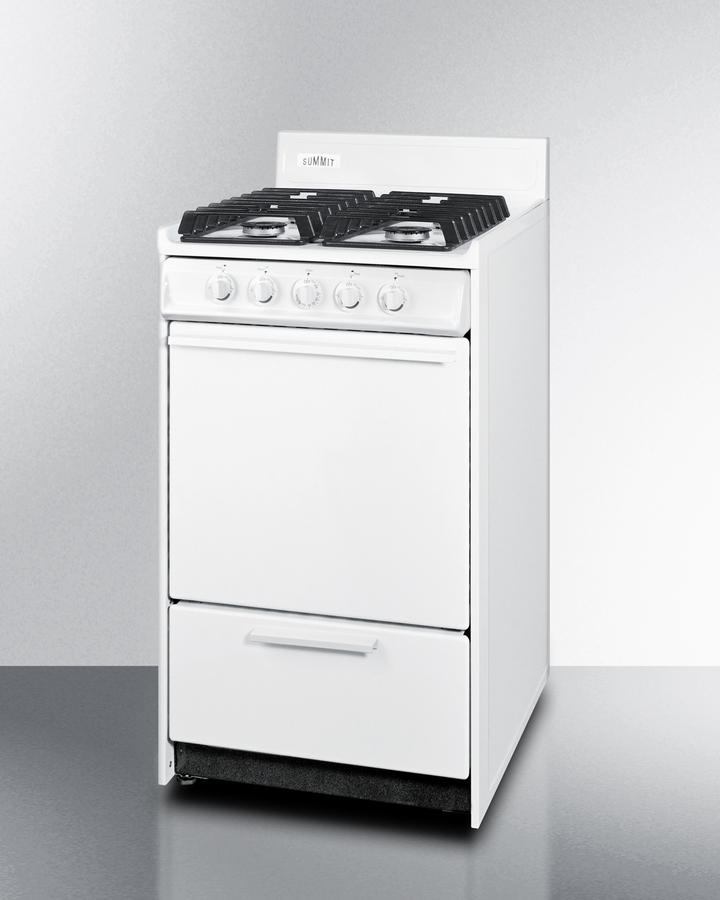 20" Free Standing Gas Range
