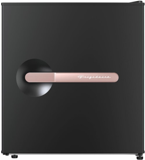 1.6 Cu. Ft. Retro Compact Refrigerator With Built-In Side Bottle Opener - Black