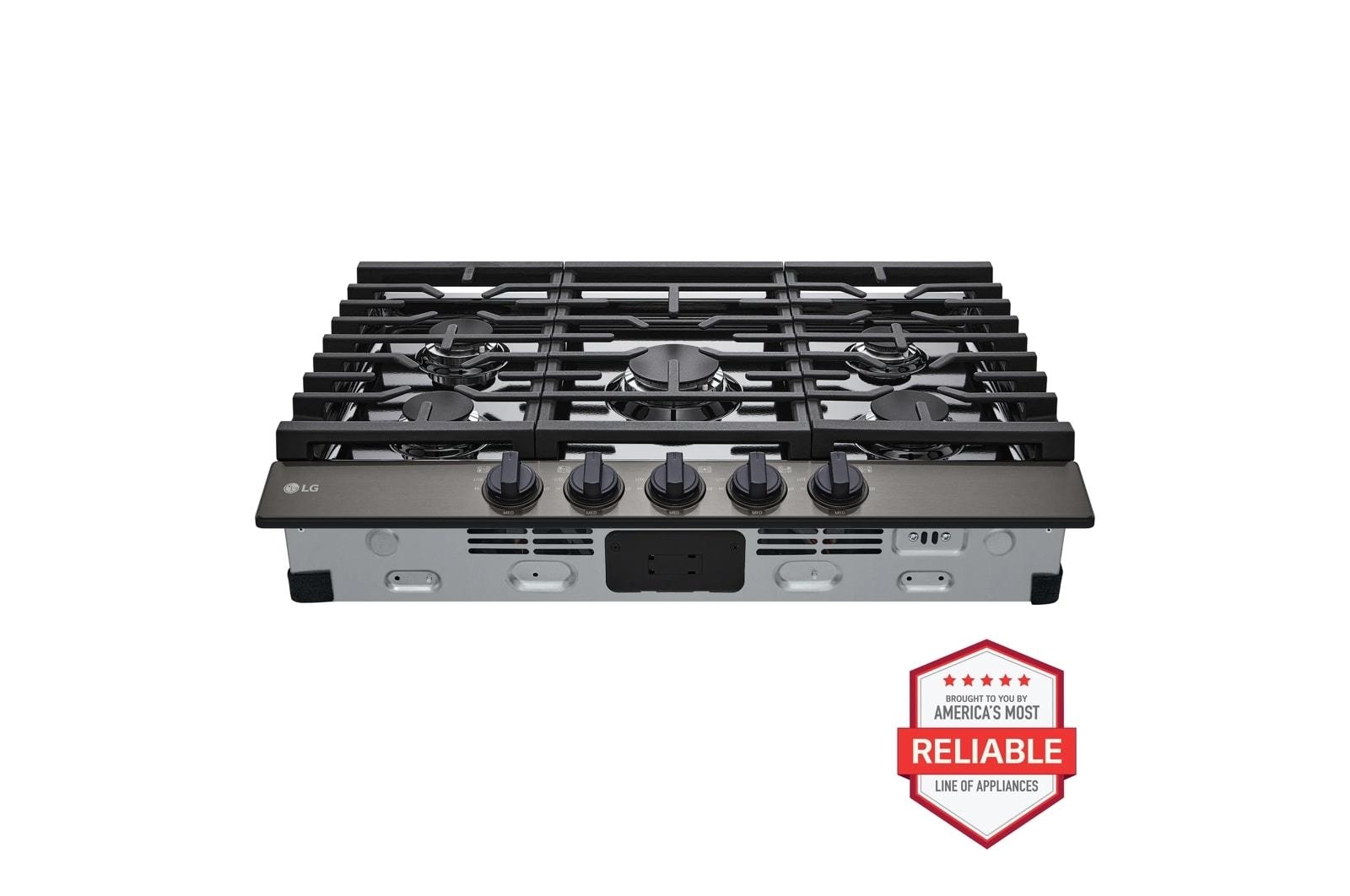 LG Gas Ranges LG Appliances Gas Cooktop