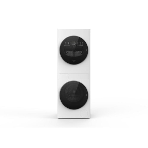 Compact Energy Star® Ventless Heat Pump Laundry Tower With 2.7-Cu Ft Washer And Electric 4.3-Cu Ft Dryer