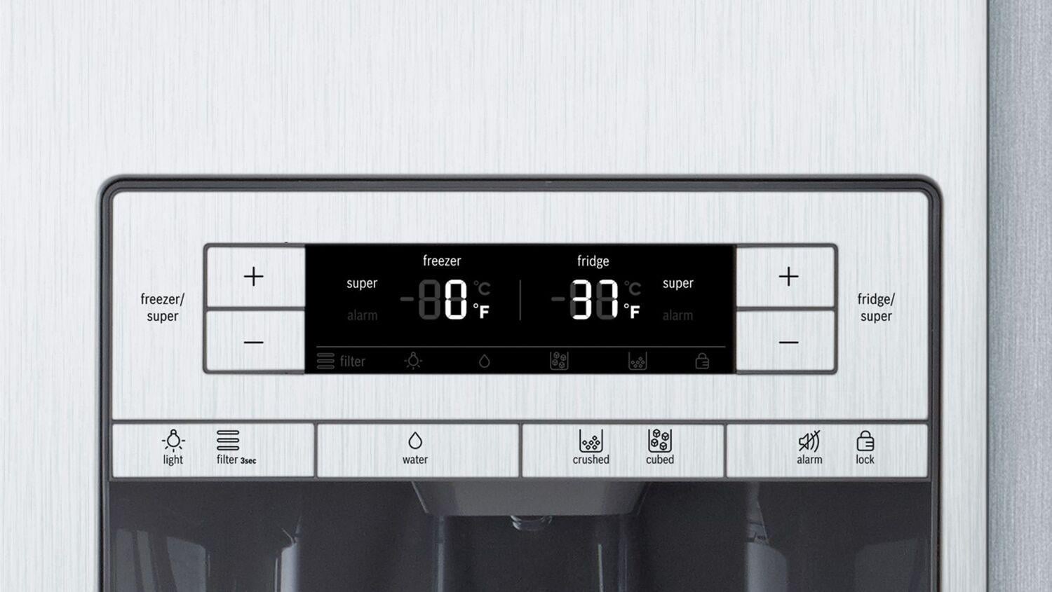 Bosch Refrigerators Side By Side Freestanding Refrigerator