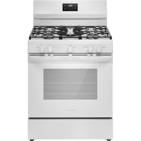 30" Free Standing Gas Range