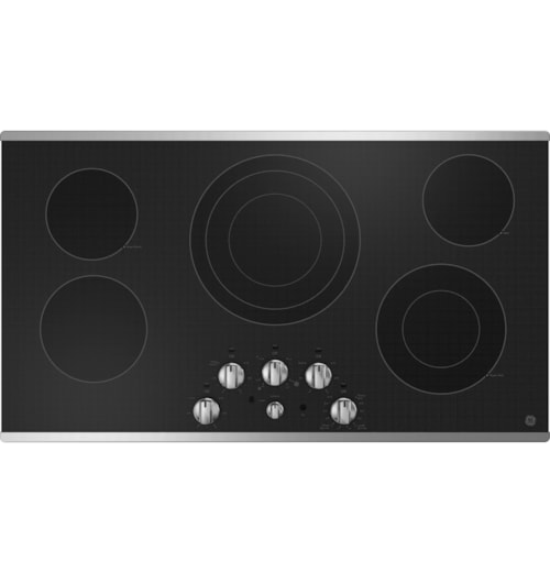 Ge® 36" Built-In Knob Control Electric Cooktop