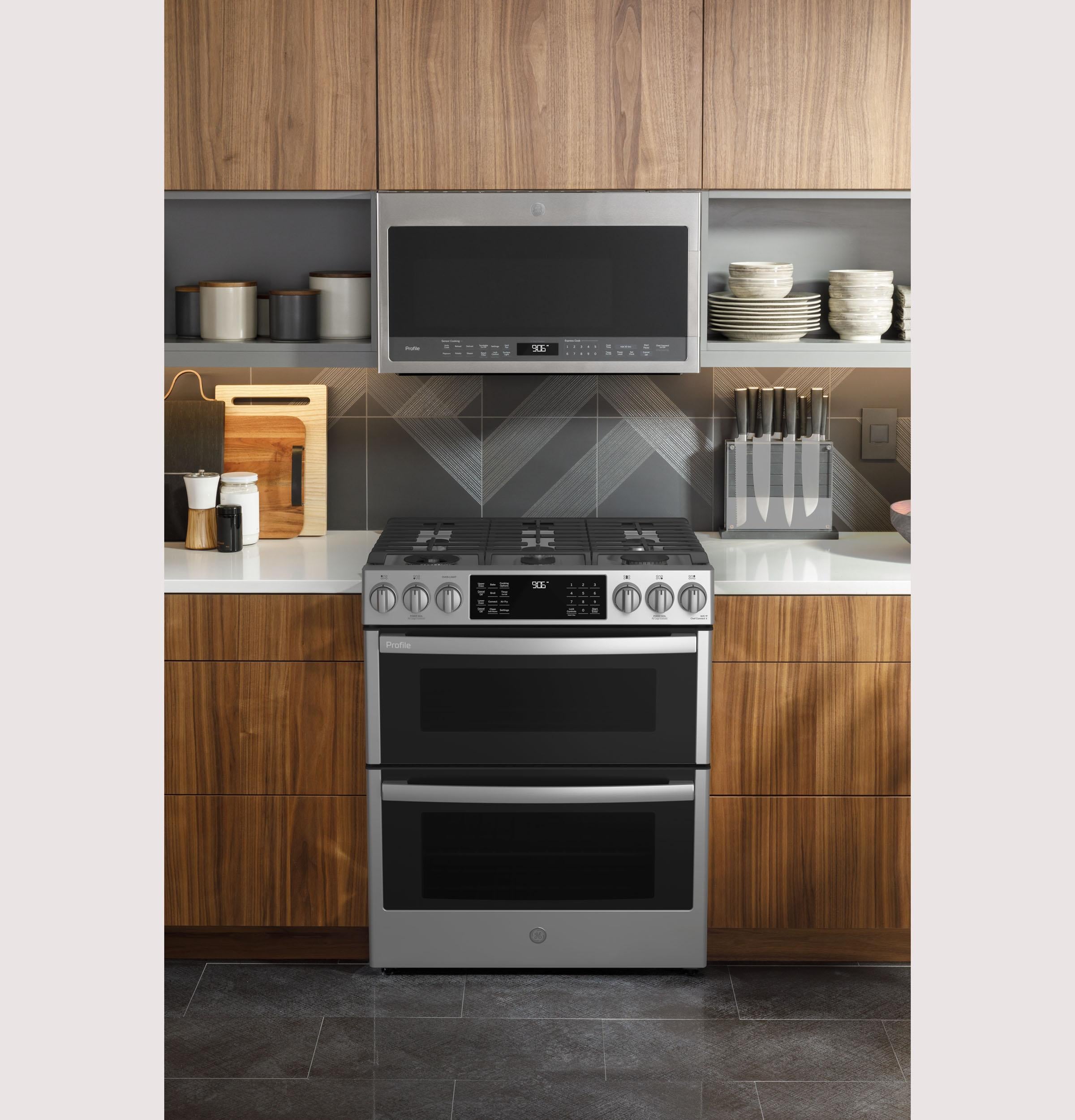 GE Slide-In Front Control Gas Range - Thumbnail 4