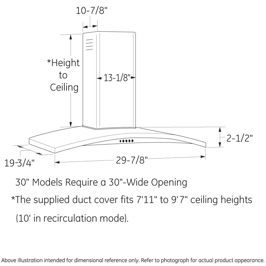 GE Appliances Hoods Ducted Hood