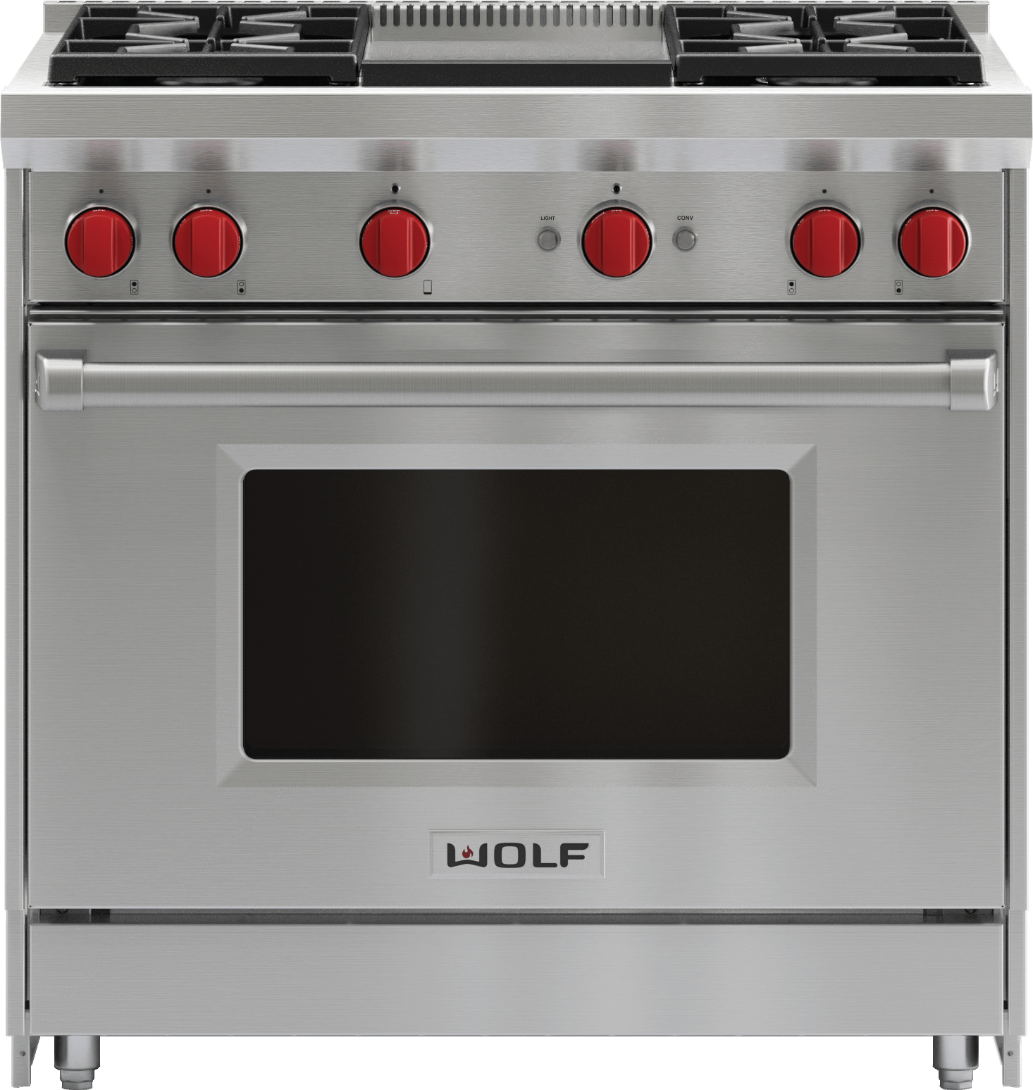 36" And Larger Free Standing Gas Range