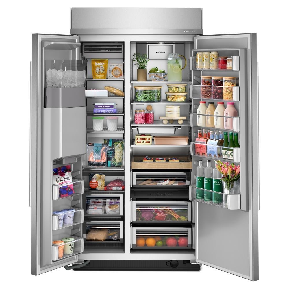 KitchenAid Refrigerators Side By Side Built In Refrigerator