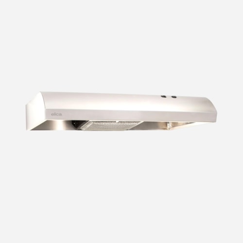 Fusaro White Undercabinet Range Hood 30" Wide - 190Cfm