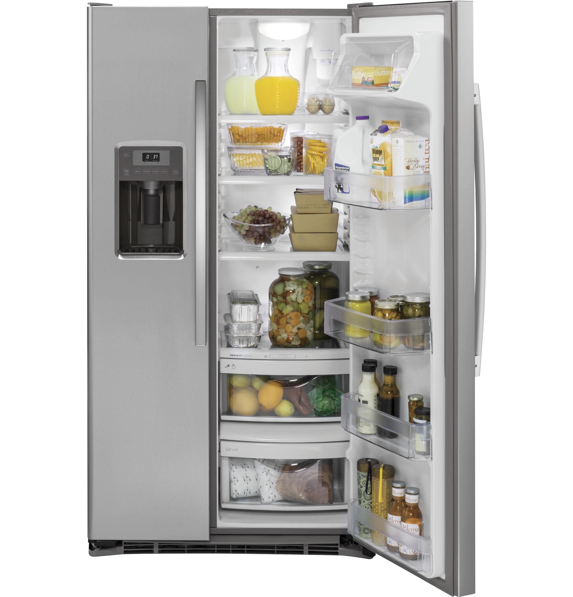 GE Appliances Refrigerators Side By Side Freestanding Refrigerator
