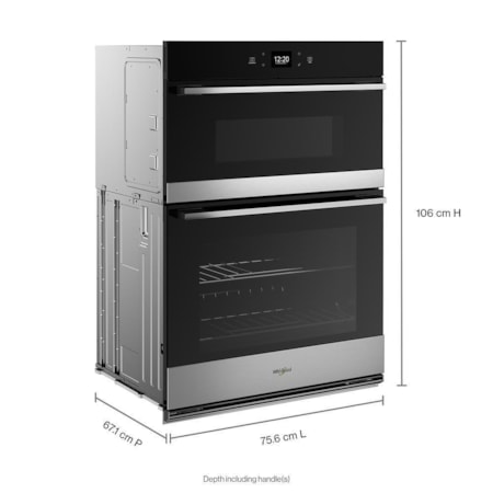 Whirlpool Electric Oven and Microwave Combo