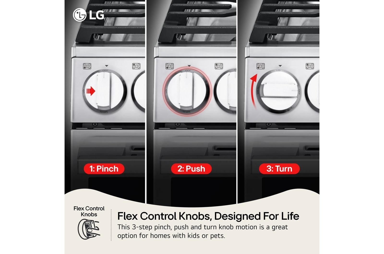 LG Gas Ranges 30&quot; Free Standing Gas Range