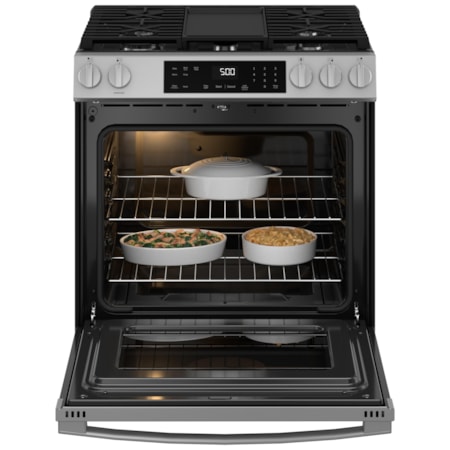 GE Appliances Slide-In Gas Range